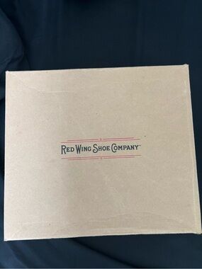 Red Wing Shoes Brown Box with Logo